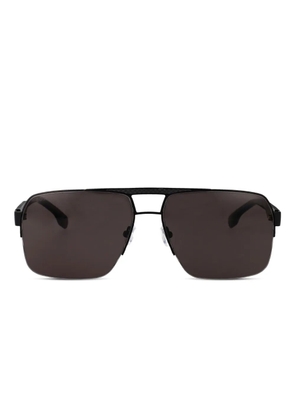 BOSS rectangle-frame sunglasses - Black
