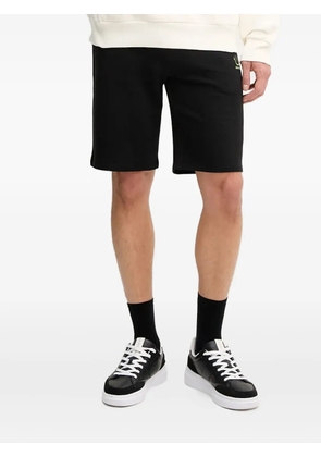 Karl Lagerfeld drawstring cotton shorts - Black