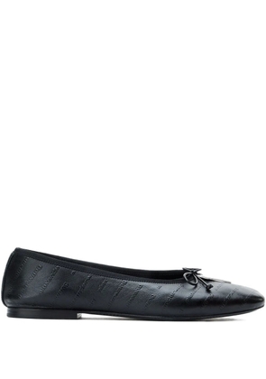 Alexander Wang key-detail quilted ballet flats - Black