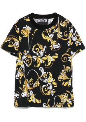 Versace Jeans Couture Barocco-print T-shirt - Black