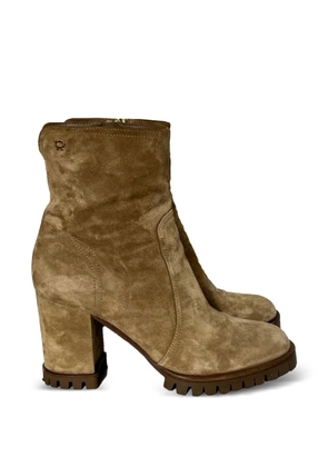Gianvito Rossi Timber zipped ankle boots - Brown