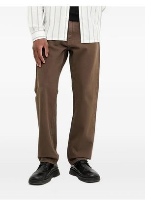 Theory straight-leg jeans - Brown