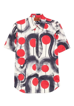 colville abstract-print short-sleeve shirt - Neutrals