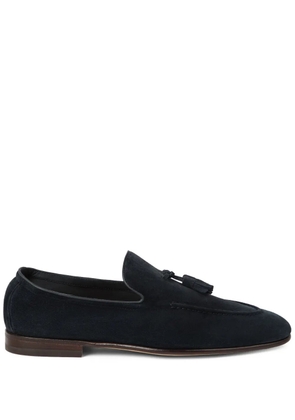 Brunello Cucinelli suede loafers - Blue
