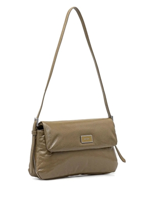 BY FAR leather tote bag - Brown