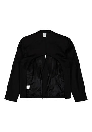 PROTOTYPES backless blazer - Black