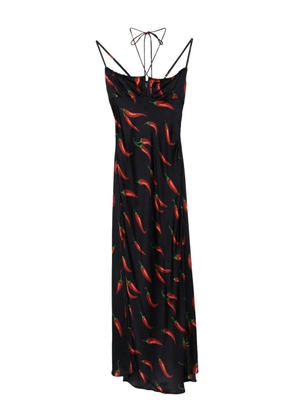 Leslie Amon slip dress - Black