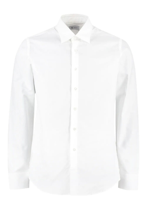 THE (Alphabet) oxford cotton shirt - White