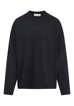 FEAR OF GOD ESSENTIALS logo-plaque long-sleeve T-shirt - Black