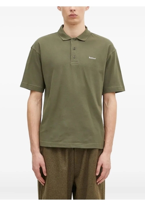 Barbour logo-embroidery polo shirt - Green