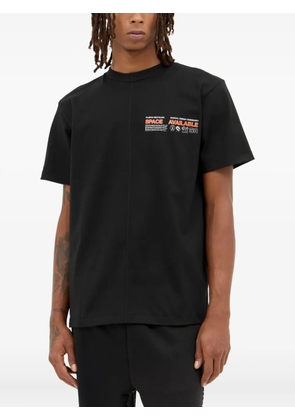 Space Available Radical Plastic T-shirt - BLACK