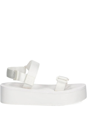 HUGO platform strap sandals - White