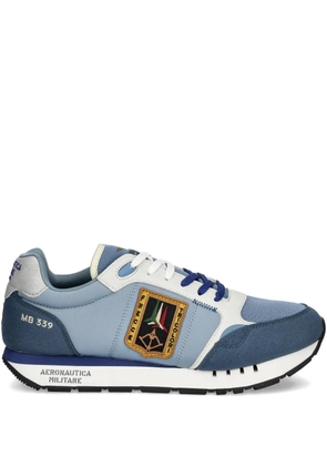 Aeronautica Militare panelled sneakers - Blue