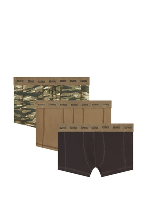 Diesel Damien boxers (set of three) - Brown