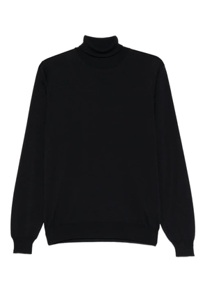 Lardini turtleneck wool sweater - Blue