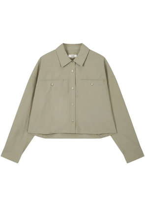 TOMBOY cropped shirt - Neutrals