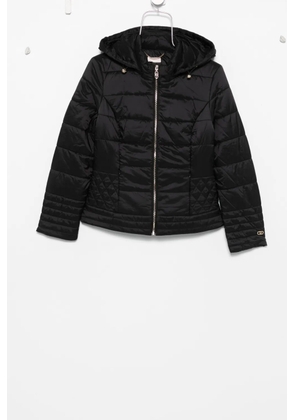 LIU JO hooded puffer jacket - Black