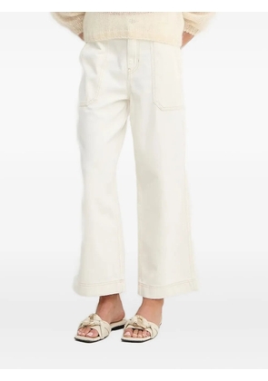 BOSS contrast-stitch jeans - Neutrals