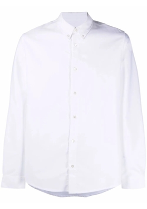 A.P.C. button-down organic cotton shirt - White