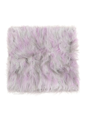 Diesel K-eren fluffy scarf - Pink