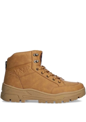 Napapijri Herb hiking-inspired lace-up boots - Brown