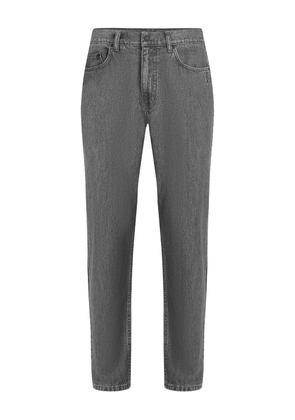 Karl Lagerfeld logo-embossed jeans - Grey