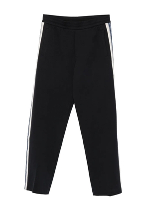 Emporio Armani ASV side-stripe track pants - Blue