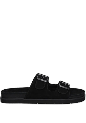 Gant double-buckle sandals - Black