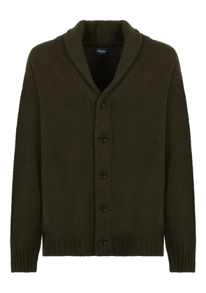 Drumohr shawl-collar wool cardigan - Brown