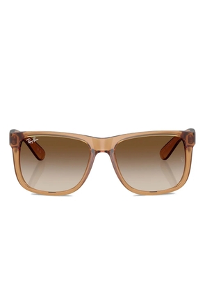 Ray-Ban Justin square-frame sunglasses - Brown