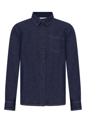 Maison Kitsuné pocket shirt - Blue