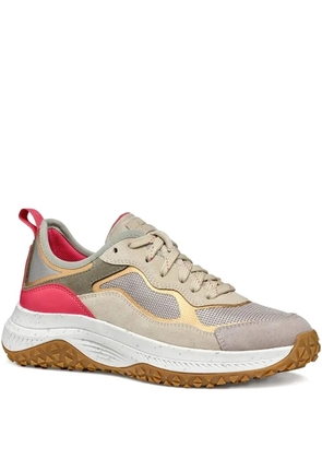 Geox mesh-panelled chunky sneakers - Neutrals