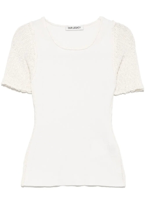 OUR LEGACY Inverse top - Neutrals