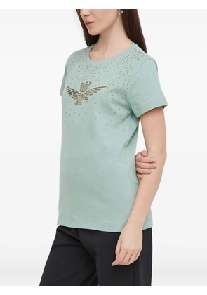 Aeronautica Militare embellished T-shirt - Green