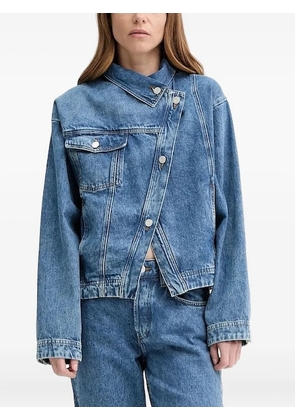 Won Hundred Kirsten asymmetrical denim jacket - Blue