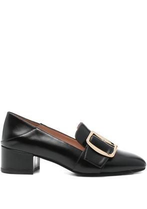 Bally 40mm buckle-detail block-heel pumps - Black