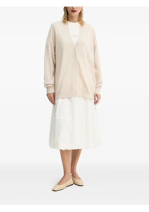 MUNTHE wool cardigan - Neutrals