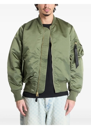 Alpha Industries zip-up bomber jacket - Green