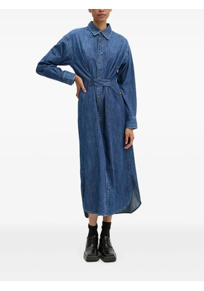 G-Star RAW denim shirt midi dress - Blue