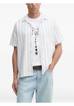 PS Paul Smith striped short-sleeve shirt - White