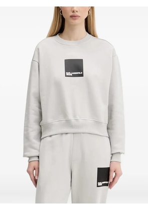 Karl Lagerfeld Jeans logo-print sweatshirt - Grey