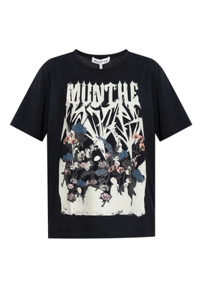 MUNTHE organic-cotton t-shirt - Black