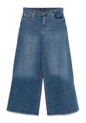 7 For All Mankind bleached-effect jeans - Blue