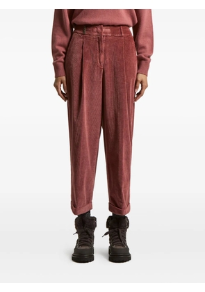 Peserico corduroy trousers - Red