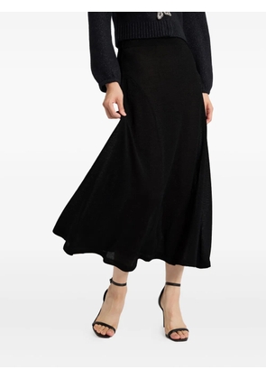 Chinti & Parker lurex midi skirt - Black