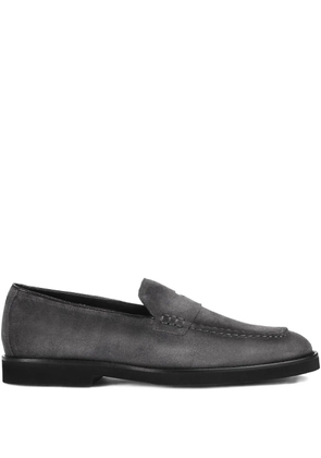 Doucal's suede loafers - Grey