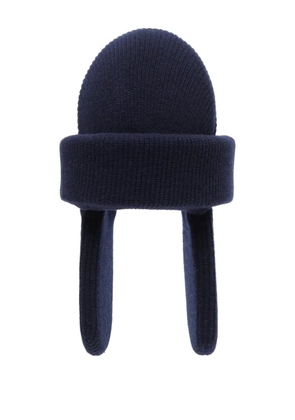 Duran Lantink cashmere-blend beanie - Blue