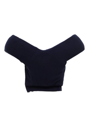 Duran Lantink off-shoulder top - Blue