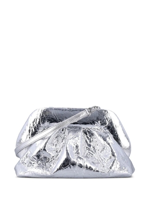 Themoirè Tia pleated clutch bag - Grey