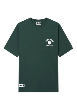 FINGERCROXX graphic-print T-shirt - Green